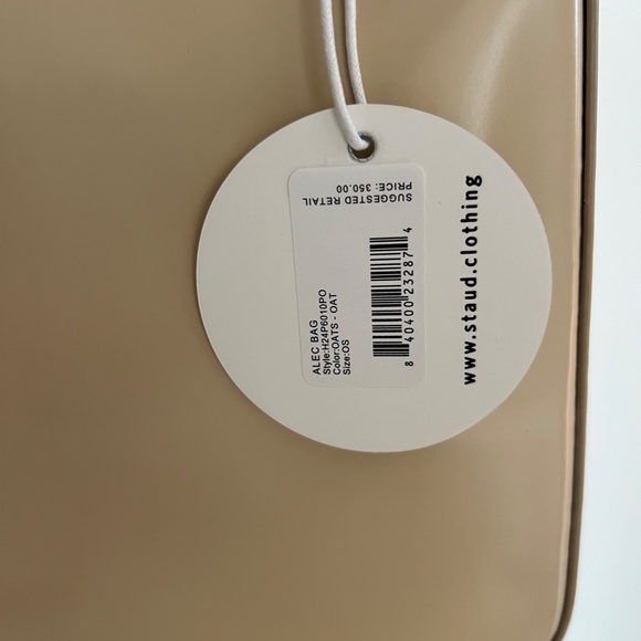 STAUD Alec Oat Leather Bag - Picture 9 of 11